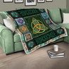 Irish Cross- Saint Patrick Day Soft and Warm Blanket XT