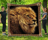 The Best Lion 3D Full Printing Soft and Warm Quilt