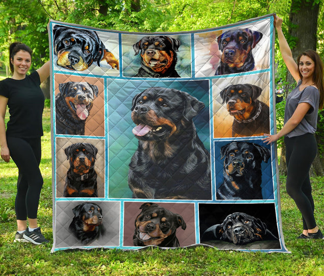 Rottweiler 3D Quilt DL20292006