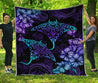 Beautiful Ray Hibiscus Hawaii Quilt