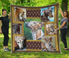 Greyhound Dog Lover All Over Printed Quilt