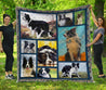 Border Collie Dog Lovers 3D Quilt