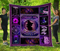 Purple Wicca February Witch Quilt MEI