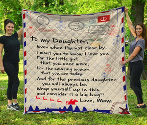 Christmas Quilt To My Daughter from Mom HHT14092003S