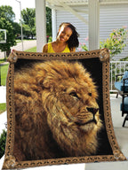 The Best Lion 3D Full Printing Soft and Warm Quilt