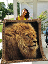 The Best Lion 3D Full Printing Soft and Warm Quilt