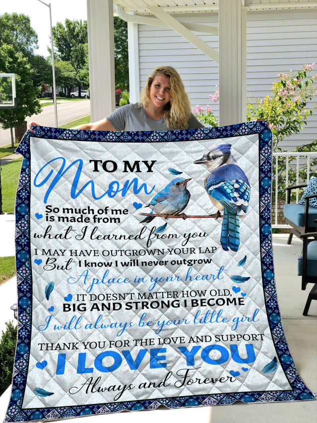 To My Mom Bluebird Quilt Pi100401-Quilt-NM-Queen-Vibe Cosy™