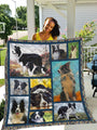 Border Collie Dog Lovers 3D Quilt