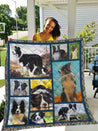 Border Collie Dog Lovers 3D Quilt