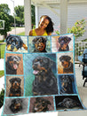 Rottweiler 3D Quilt DL20292006