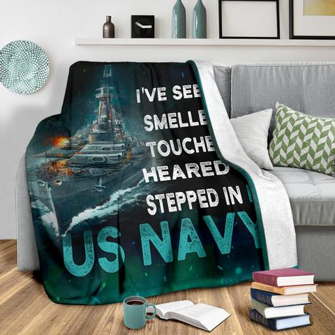 US Navy 3D All Over Printed Blanket