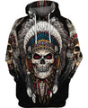 Native American Skull MP689 - Amaze Style™-Apparel