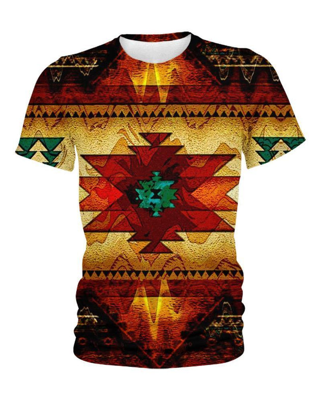 Native Pattern MP685-Apparel-MP-KID T-SHIRT-S-Vibe Cosy™