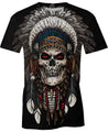 Native American Skull MP689 - Amaze Style™-Apparel