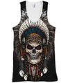 Native American Skull MP689 - Amaze Style™-Apparel