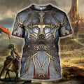 3D printed Knight medieval armor Tops MP816-Apparel-MP-T-shirt-S-Vibe Cosy™
