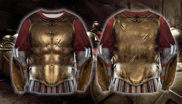3D All Over Printed Spartan Armor Tops MP821-Apparel-MP-Hoodie-S-Vibe Cosy™