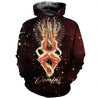 3D ALL OVER PRINTED GEMINI ZODIAC T SHIRT NTH160855-Apparel-NTH-Hoodie-S-Vibe Cosy™