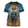3D ALL OVER PRINTED GEMINI ZODIAC T SHIRT NTH160854-Apparel-NTH-T-Shirt-S-Vibe Cosy™
