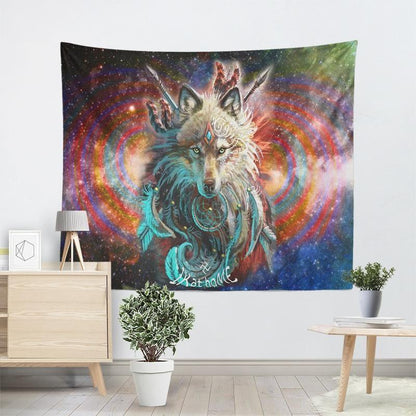Native American 3D All Over Printed Tapestry