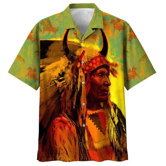 Native American3D All Over Printed Unisex Shirts