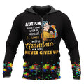 Autism Come with Gramma 3D All Over Printed Shirts for Men and Women TT050301-Apparel-TT-Zipped Hoodie-S-Vibe Cosy™