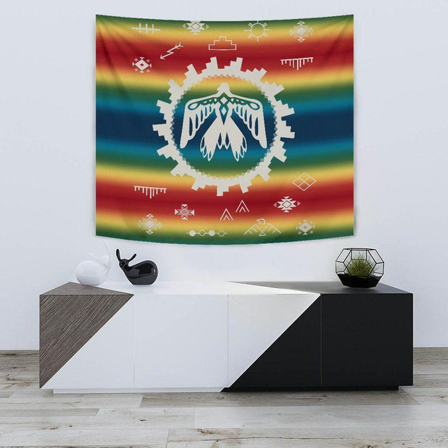 Native American 3D All Over Printed Tapestry