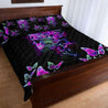 Quilt bedding set butterfly love skull PL-Bedding Set-PL8386-Twin-Vibe Cosy™