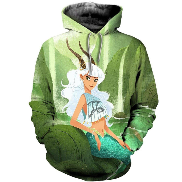 3D ALL OVER PRINTED CAPRICORN ZODIAC T SHIRT NTH160842-Apparel-NTH-Hoodie-S-Vibe Cosy™