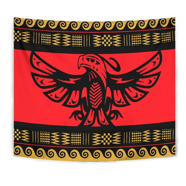 Native American 3D All Over Printed Tapestry