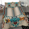NATIVE AMERICAN PATTERN QBED HP090420BED-BEDDING SETS-HP Arts-US-TWIN-Vibe Cosy™