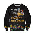 Autism Come with Gramma 3D All Over Printed Shirts for Men and Women TT050301-Apparel-TT-Sweatshirts-S-Vibe Cosy™