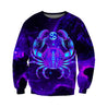 3D ALL OVER PRINTED CANCER ZODIAC T SHIRT NTH160838-Apparel-NTH-Sweat Shirt-S-Vibe Cosy™