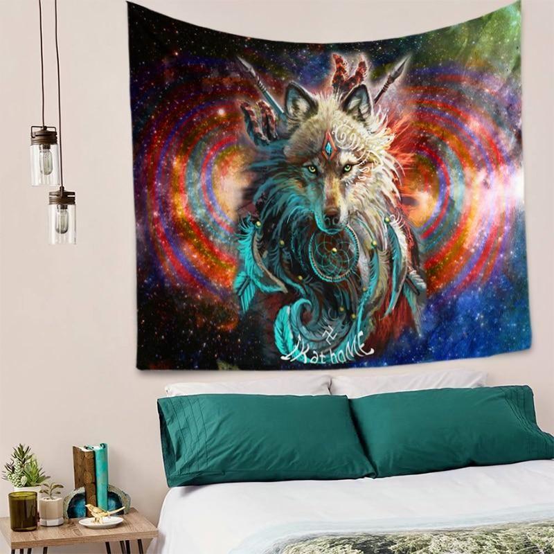 Native American 3D All Over Printed Tapestry