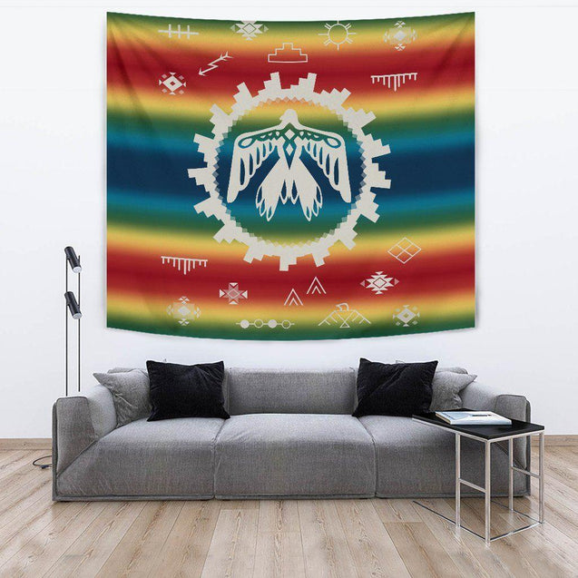 Native American 3D All Over Printed Tapestry