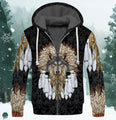 Premium Wolf Native American 3D All Over Printed Unisex Shirts