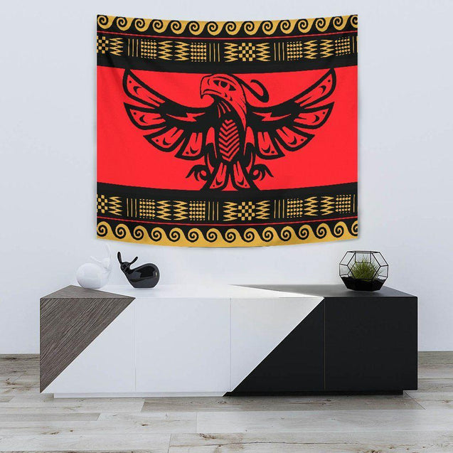 Native American 3D All Over Printed Tapestry