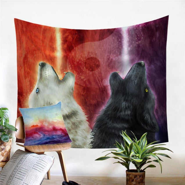 Native American 3D All Over Printed Tapestry