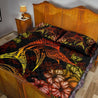 Beautiful Marlin Hibiscus Hawaii Quilt Bedding set