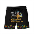 Autism Come with Gramma 3D All Over Printed Shirts for Men and Women TT050301-Apparel-TT-Shorts-S-Vibe Cosy™