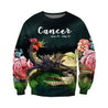 3D ALL OVER PRINTED CANCER ZODIAC T SHIRT NTH160834-Apparel-NTH-Sweat Shirt-S-Vibe Cosy™