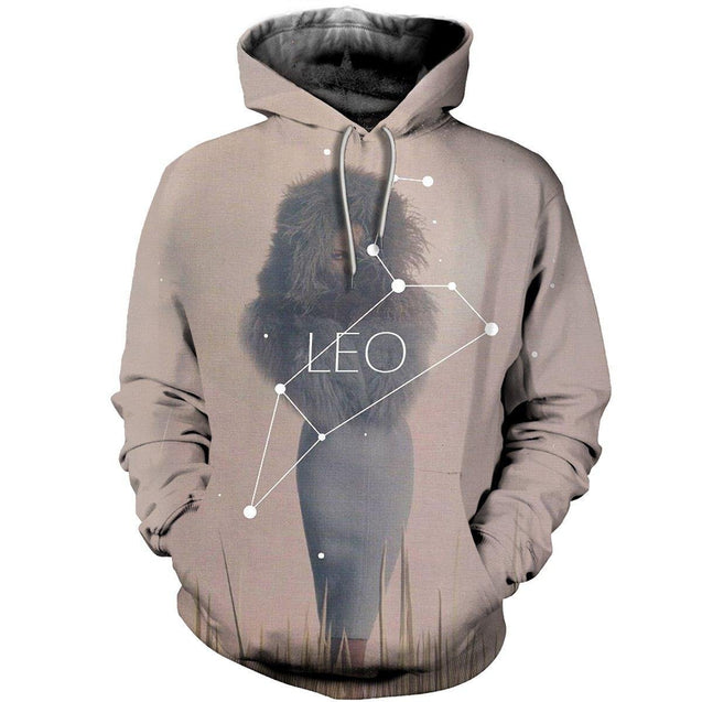 3D ALL OVER PRINTED LEO ZODIAC T SHIRT NTH160866-Apparel-NTH-Hoodie-S-Vibe Cosy™