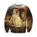 3D ALL OVER PRINTED LEO ZODIAC T SHIRT NTH160864-Apparel-NTH-Sweat Shirt-S-Vibe Cosy™