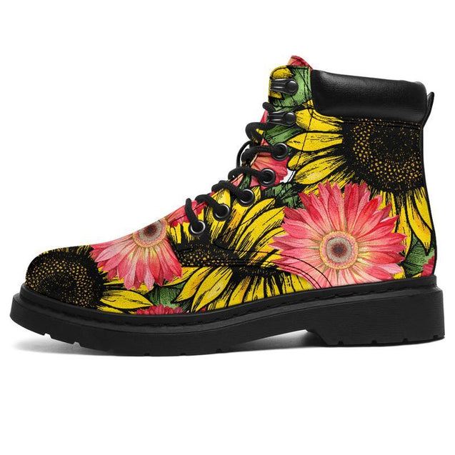 Sunflower hippie All season boots NNK022104-Shoes-NNK-Women's Leather Boots-US5 (EU35)-Vibe Cosy™