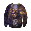3D ALL OVER PRINTED LEO ZODIAC T SHIRT NTH160863-Apparel-NTH-Sweat Shirt-S-Vibe Cosy™