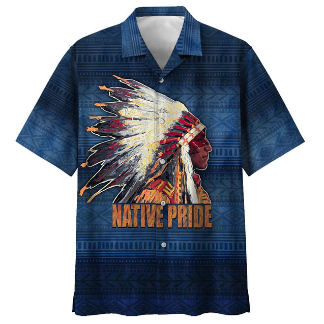 Native American3D All Over Printed Unisex Shirts