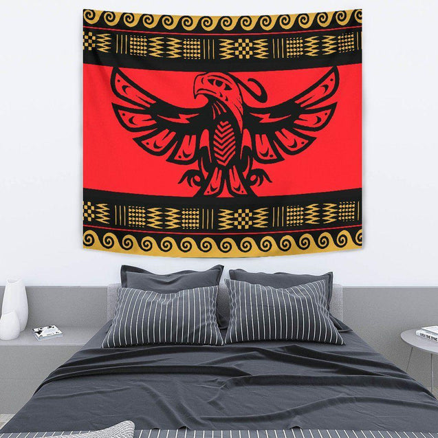 Native American 3D All Over Printed Tapestry