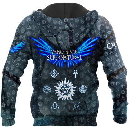 Vancouver Supernatural Ghost Hunting Teams 3D all over printed for men and women TR0705201-Apparel-Huyencass-Hoodie-S-Vibe Cosy™