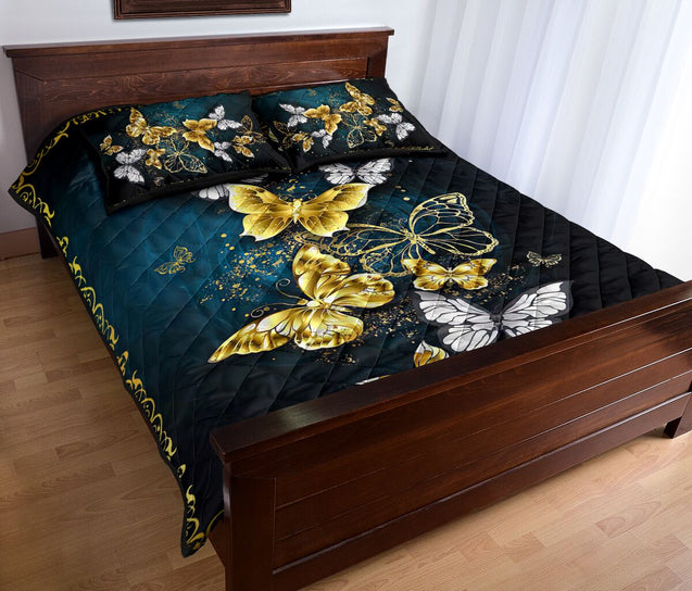 Love Butterfly Quilt Bedding Set For The Lover By ML-Quilt-ML-King-Vibe Cosy™