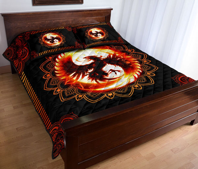 Beautiful Phoenix And Yin And Yang Quilt Bedding Set TN03102001